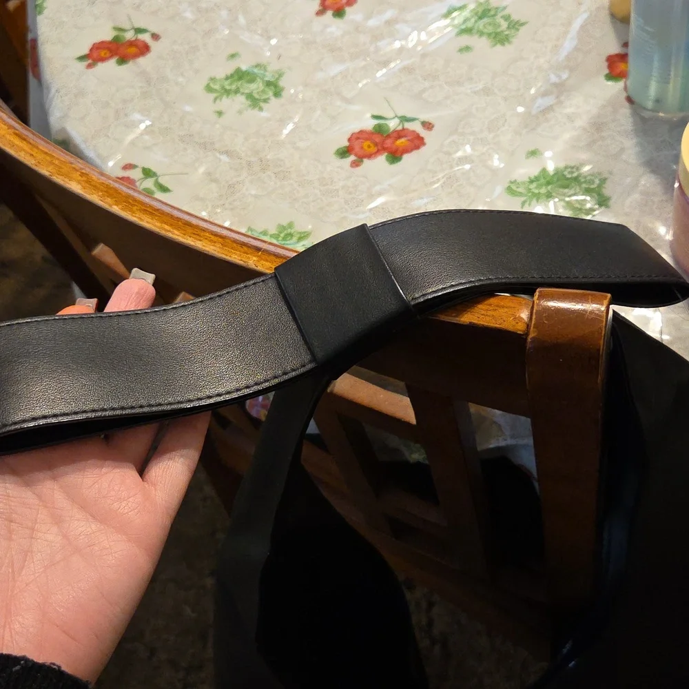 Nwt Vs Black Bow Bag